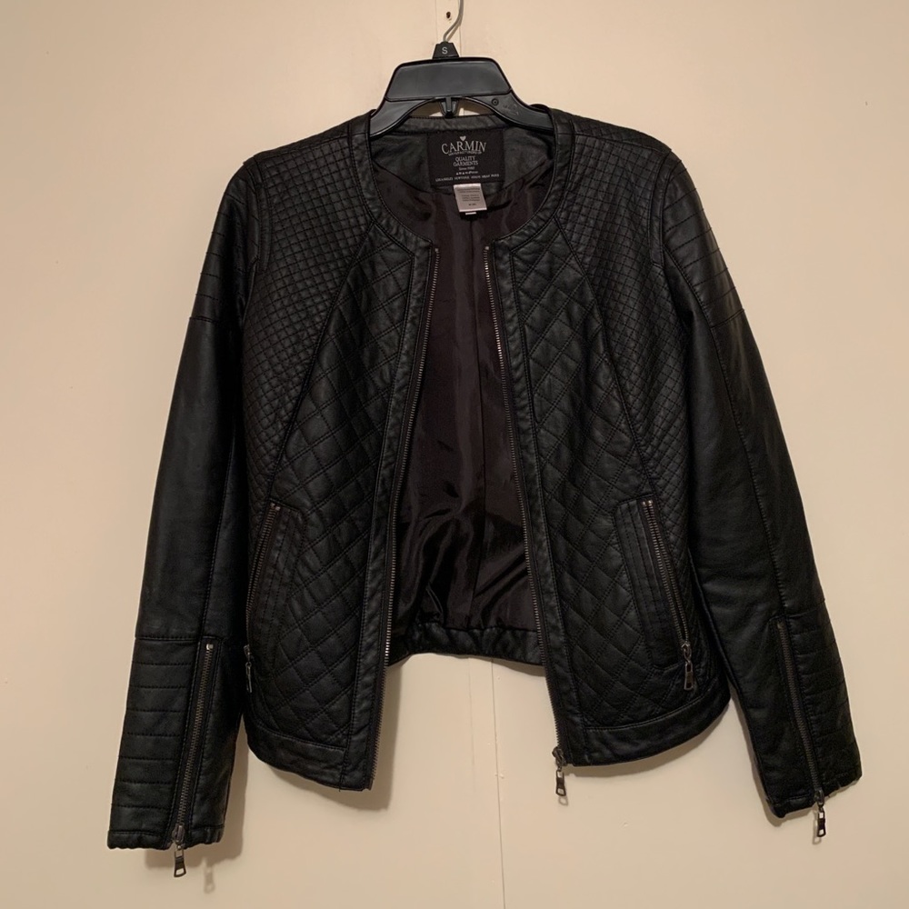 Leather jacket